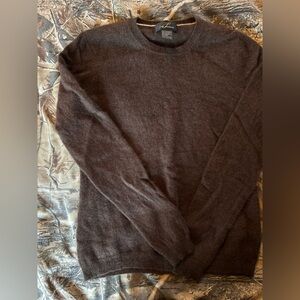 Classic Brown Crew Neck Sweater